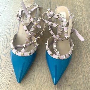 Valentino Garavani Rockstud patent heels - 39